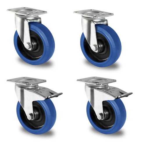 Satz blue wheels - wheels, mm