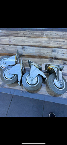 Schwerlast lenkrollen mit - 4x,