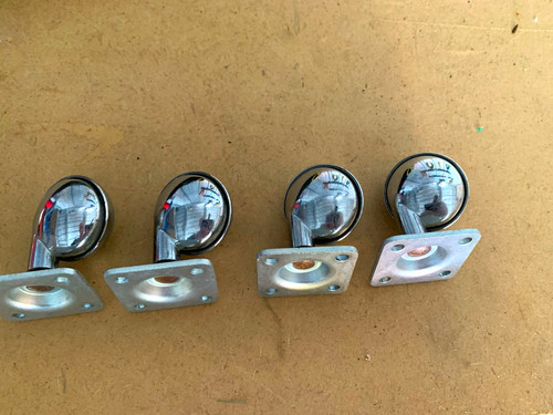 Möbelrollen lenkrollen mit - 4x,