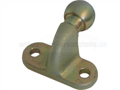 Anschraubplatte mit kugelhals - mit,