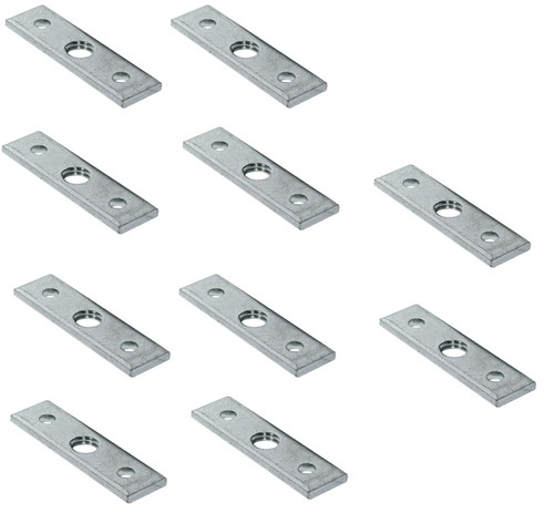 10x befestigungsplatte mit - 10x,